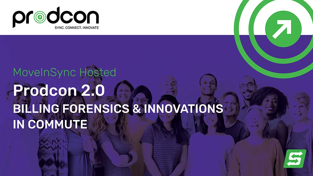 ProdCon 2.0 – Billing Forensics and Innovations in Commute