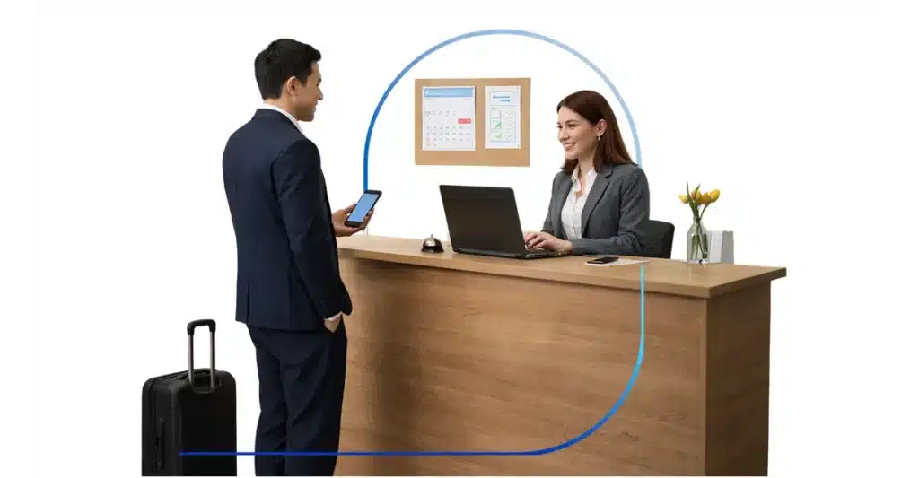 Guest house booking management
