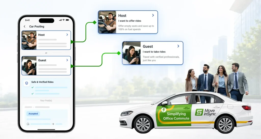 enterprise carpooling solution