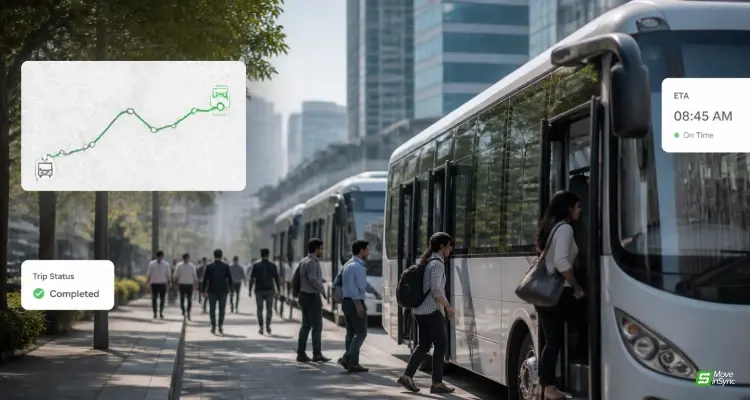 Employee trip and route tracking analytics