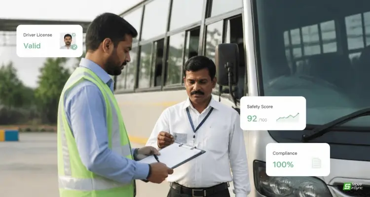 4 Employee transport safety monitoring - moveinsync