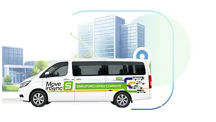 Moveinsync Intera Office shuttle