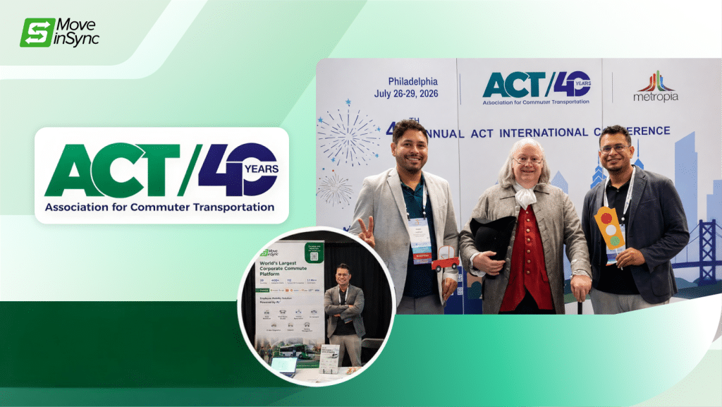 ACT conference attented by MoveInSync team